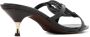 TORY BURCH 006 Perfect Black Geo Bombe Miller Sandalen Zwart Dames - Thumbnail 6