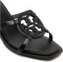 TORY BURCH Zwarte Miller Bombé Sandalen van Kalfsleer Black Dames - Thumbnail 7