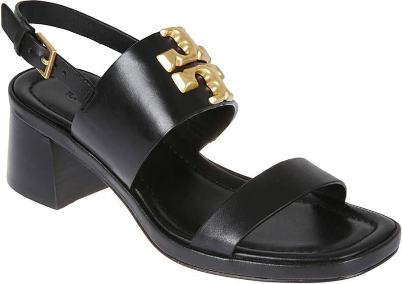 TORY BURCH Eleanor 55mm Hak Sandalen Zwart Dames