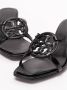 TORY BURCH Zwarte Miller Bombé Sandalen van Kalfsleer Black Dames - Thumbnail 10