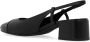 TORY BURCH Platte Cap-Toe Slingback Schoenen Black Dames - Thumbnail 5