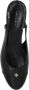 TORY BURCH Platte Cap-Toe Slingback Schoenen Black Dames - Thumbnail 6