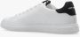 TORY BURCH Leren Court Sneakers Vetersluiting Platte Zool White Dames - Thumbnail 12