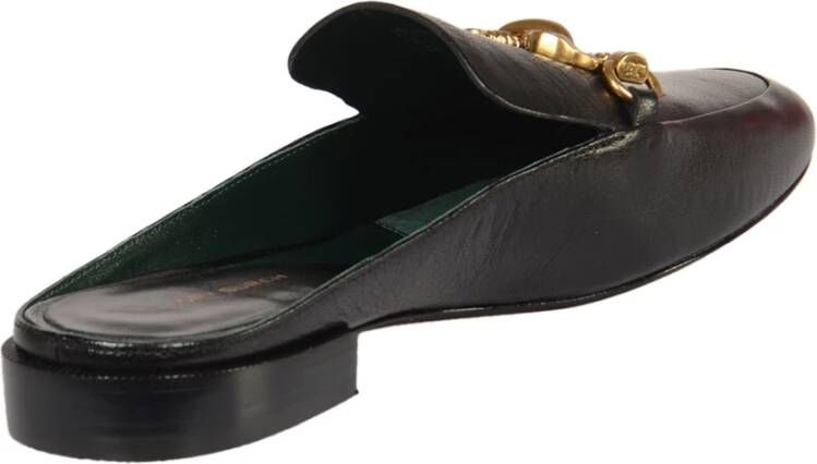 TORY BURCH Jessa Backless Loafer Black Dames