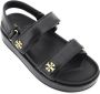 TORY BURCH Kira Sport Sandalen met Verstelbare Klittenbandsluitingen Black Dames - Thumbnail 10