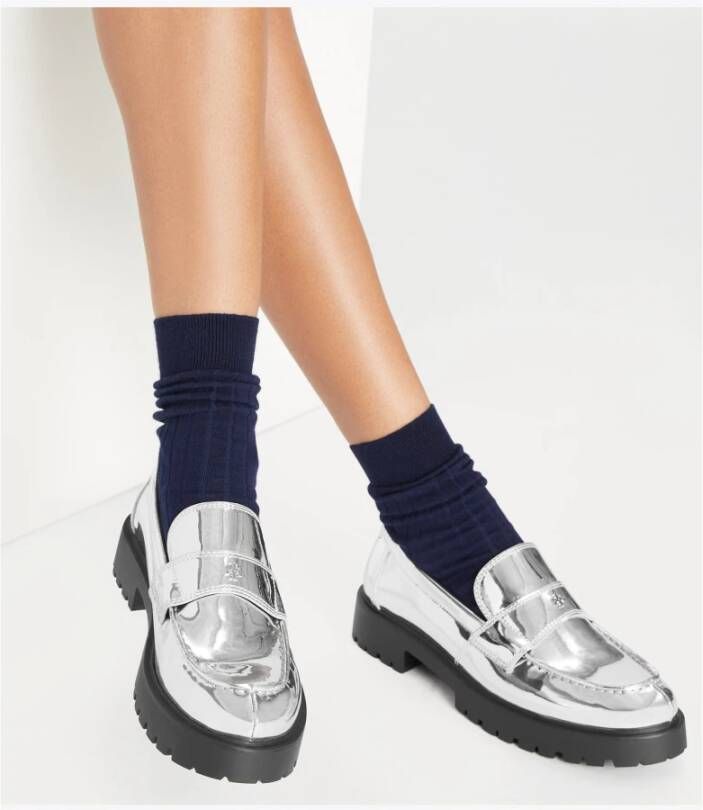 Tory Burch Klassieke Metalen Logo Loafers