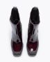 TORY BURCH Bordeaux en Bruin Leren Haklaarzen Rood Dames - Thumbnail 3