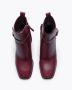 TORY BURCH Luxe Bordeaux Gesp Laarzen Rood Dames - Thumbnail 2