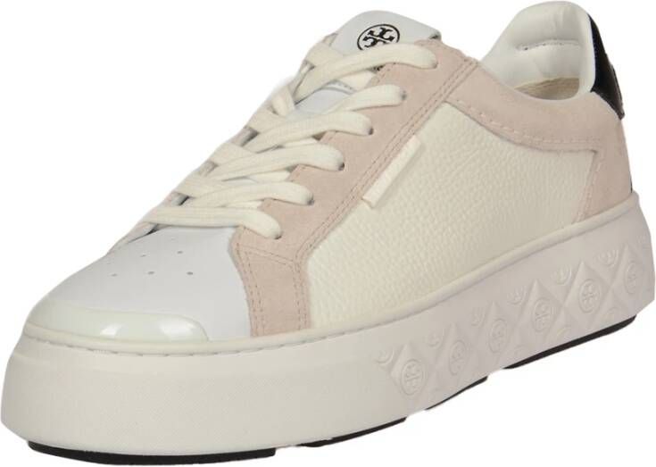 TORY BURCH Ladybug Sneakers Stijlvol en Comfortabel Wit Dames