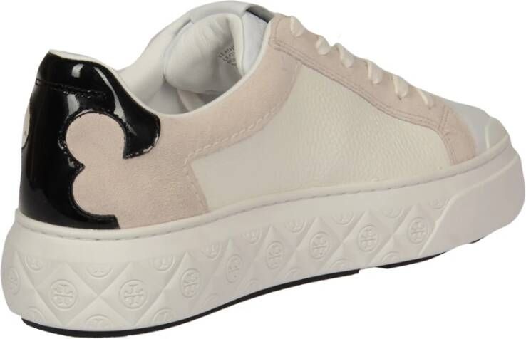 TORY BURCH Ladybug Sneakers Stijlvol en Comfortabel Wit Dames