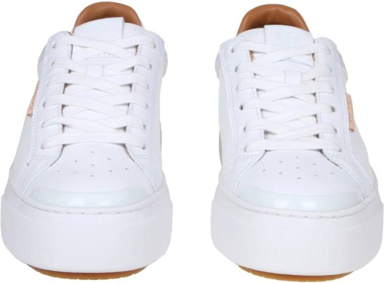 TORY BURCH Ladybug Wit Leren Sneakers White Dames