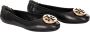 TORY BURCH Loafers & ballerina schoenen Minnie Travel Ballet With Metal Logo in zwart - Thumbnail 3