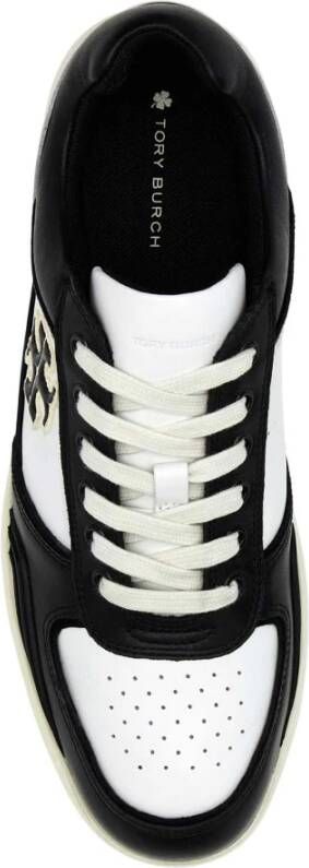 Tory Burch Leren Clover Court Sneakers