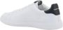 TORY BURCH Leren Court Sneakers Vetersluiting Platte Zool White Dames - Thumbnail 10