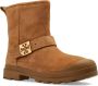 TORY BURCH Leren enkellaarzen Beige Dames - Thumbnail 4