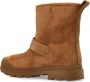 TORY BURCH Leren enkellaarzen Beige Dames - Thumbnail 5