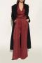 TORY BURCH Donker Karmijn Enkellaarzen Elegante Stijl Red Dames - Thumbnail 7