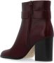 TORY BURCH Donker Karmijn Enkellaarzen Elegante Stijl Red Dames - Thumbnail 9