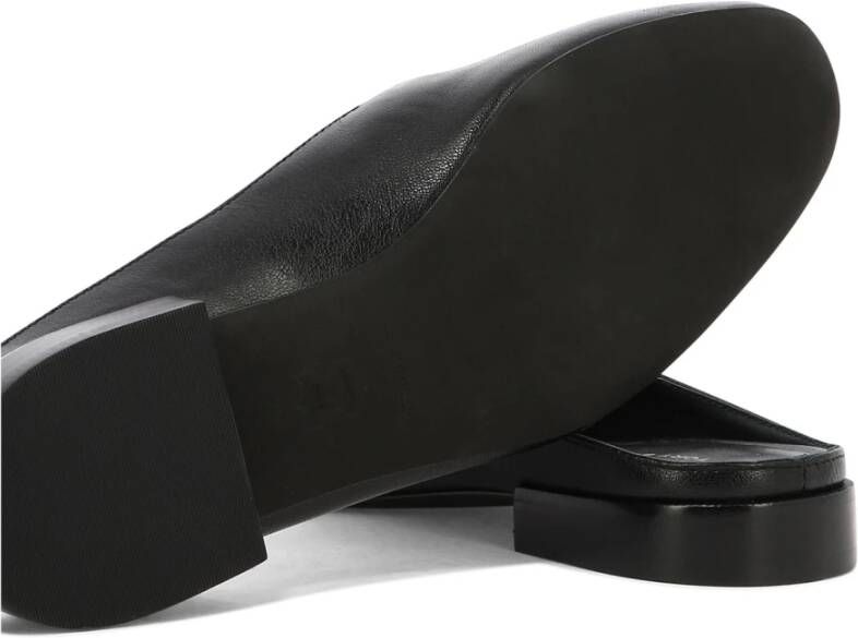 TORY BURCH Leren Jessa Pantoffels Black Dames