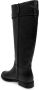 TORY BURCH Zwarte Rijlaars met T-Lock Ontwerp Black Dames - Thumbnail 17