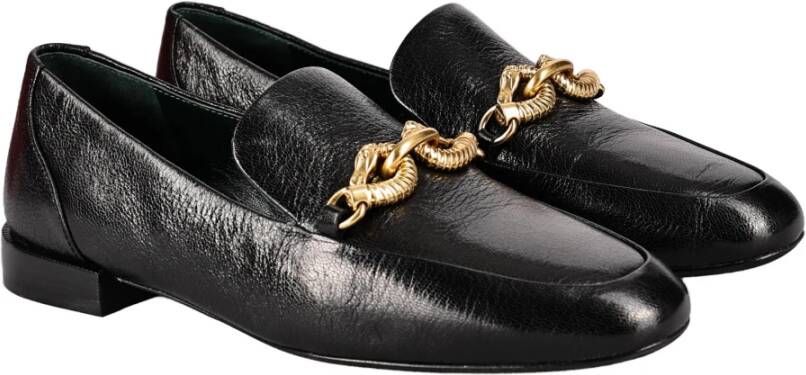 TORY BURCH Leren Mocassins Black Dames