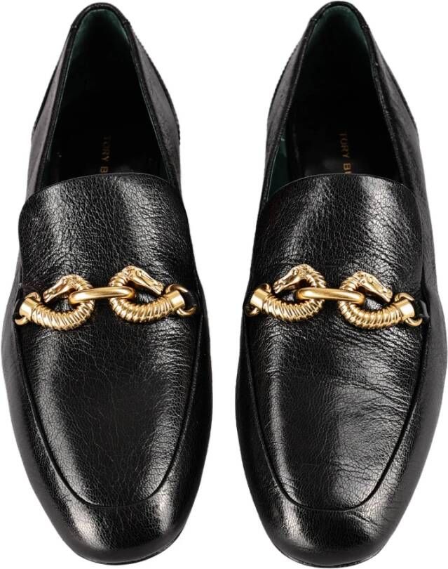 TORY BURCH Leren Mocassins Black Dames