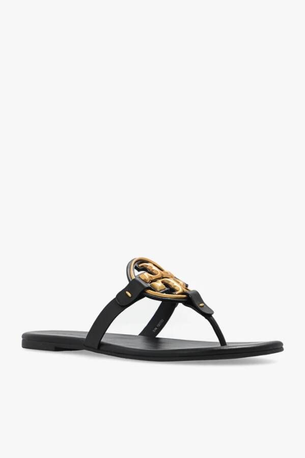 TORY BURCH Leren pumps Zwart Dames