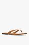 TORY BURCH Leren slides Bruin Dames - Thumbnail 4