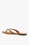 TORY BURCH Leren slides Bruin Dames - Thumbnail 5