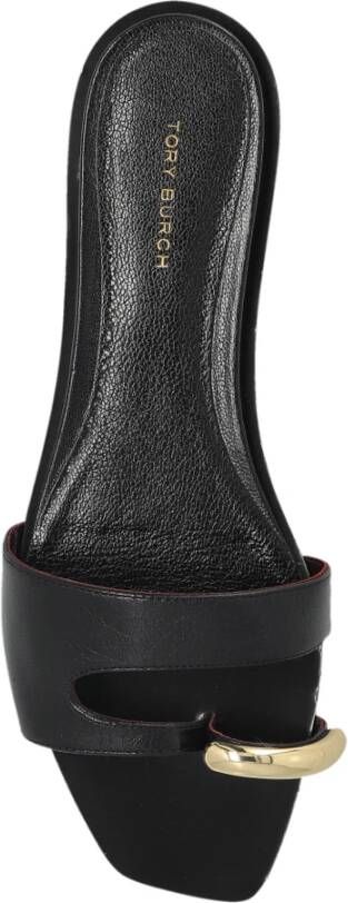 Tory Burch Leren Slippers