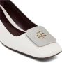 TORY BURCH Beige Instappers met Halfhoge Hak Beige Dames - Thumbnail 4