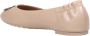 TORY BURCH Claire Ballet Flats Moderne Twist op Klassiek Design Beige Dames - Thumbnail 9