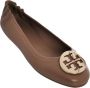 TORY BURCH Bruine Platte Schoenen Must-Have voor Modieuze Vrouwen Bruin Dames - Thumbnail 4