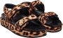TORY BURCH Sandalen Leopard Print Leather Kira Sandal in bruin - Thumbnail 3