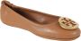 TORY BURCH Metalen Logo Minnie Reisballetschoenen Brown Dames - Thumbnail 2