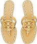 Tory Burch Metalen Studs Beige Sandalen - Thumbnail 2