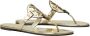Tory Burch Miller Metallic Sandaal - Thumbnail 2