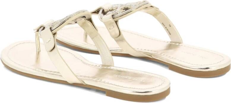 TORY BURCH Miller Pave Sandalen Yellow Dames