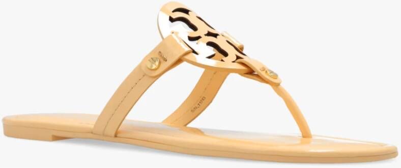 TORY BURCH Miller slides Oranje Dames