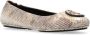 TORY BURCH Minnie leren balletflats Beige Dames - Thumbnail 4