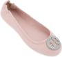 TORY BURCH Minnie Travel Ballet Flats Pink Dames - Thumbnail 4