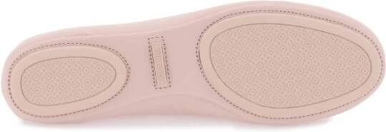 TORY BURCH Minnie Travel Ballet Flats Pink Dames