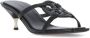 TORY BURCH Zwarte Miller Bombé Sandalen van Kalfsleer Black Dames - Thumbnail 11