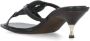 TORY BURCH 006 Perfect Black Geo Bombe Miller Sandalen Zwart Dames - Thumbnail 12
