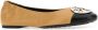 TORY BURCH Nappa Leren Ballerina's Brown Dames - Thumbnail 2