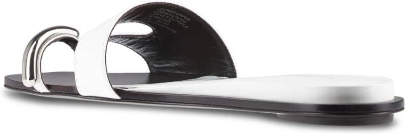 Tory Burch Pierced Slide Platte Schoenen