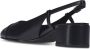 TORY BURCH Platte Cap-Toe Slingback Schoenen Black Dames - Thumbnail 8