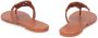 TORY BURCH Elegante Leren Sandalen voor Dames Bruin Dames - Thumbnail 6