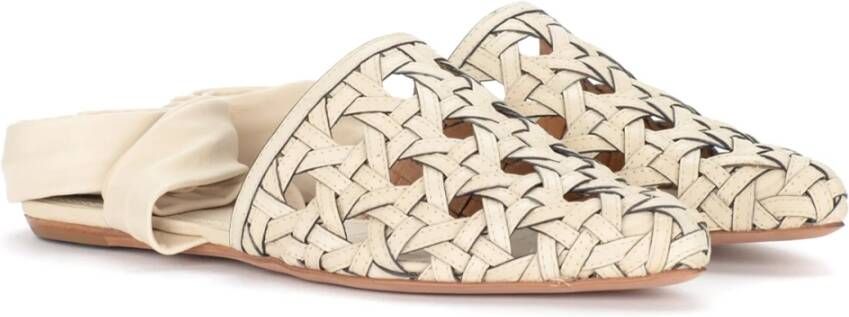 TORY BURCH Platte sandalen Beige Dames