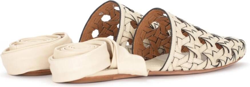 TORY BURCH Platte sandalen Beige Dames